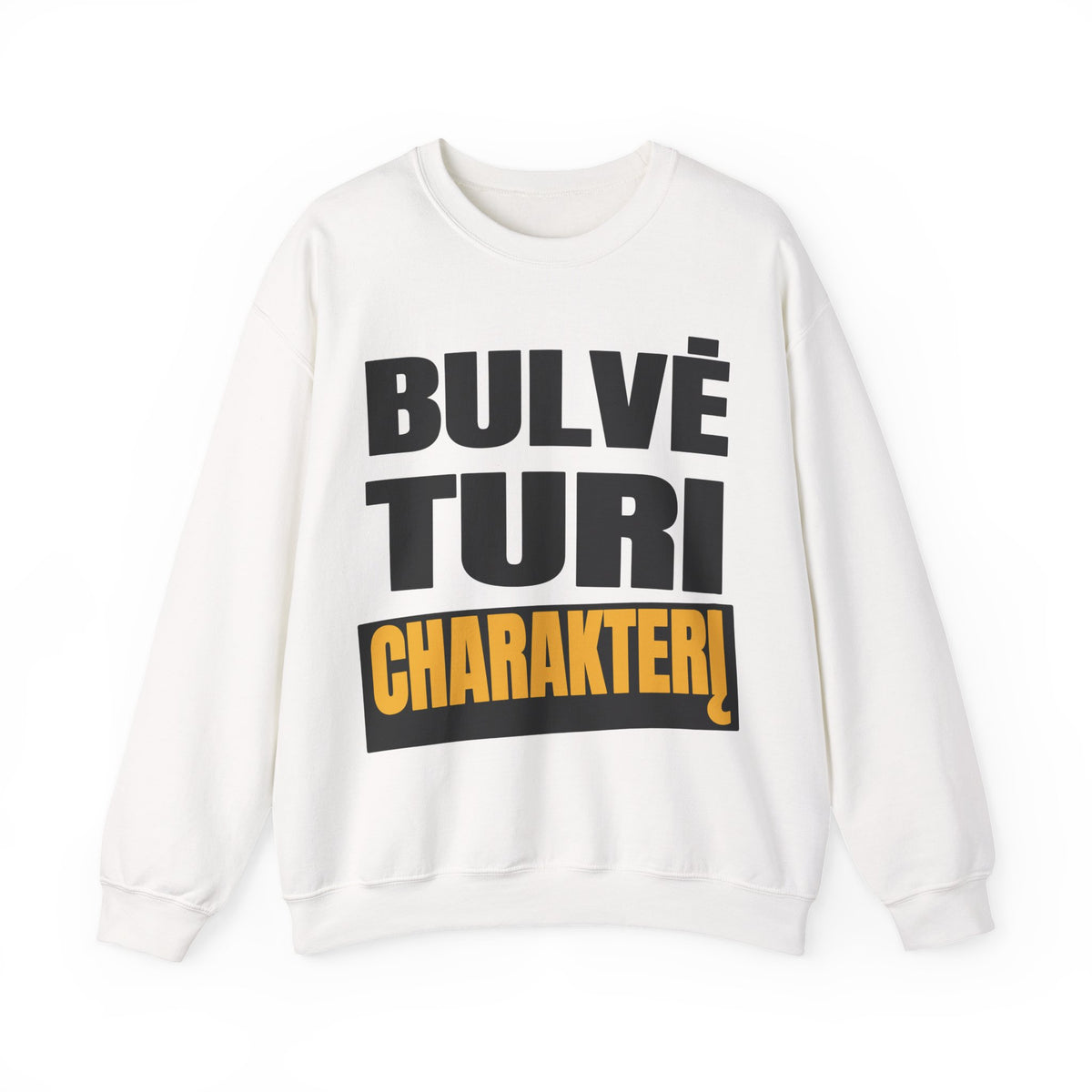 Bulvė turi charakterį.