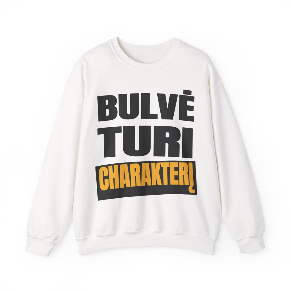 Bulvė turi charakterį.