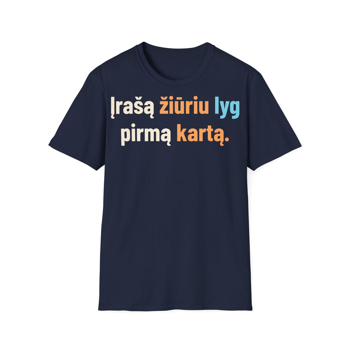 Įrašą žiūriu lyg pirmą kartą.