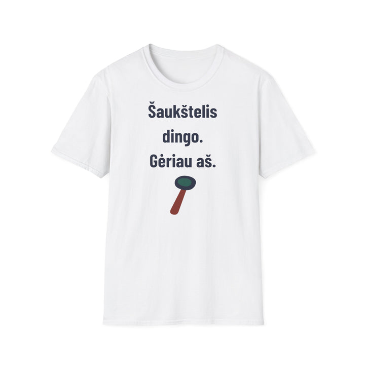 Šaukštelis dingo. Kaltas ne aš.