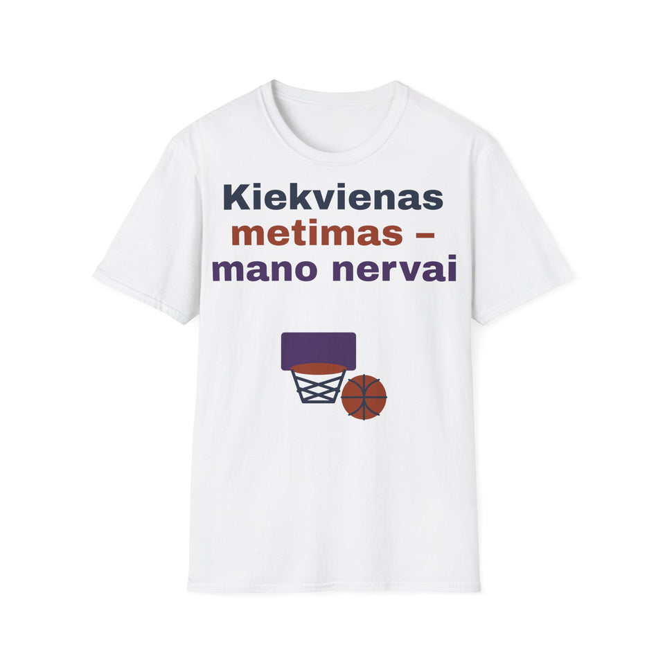 Kiekvienas metimas – mano nervai