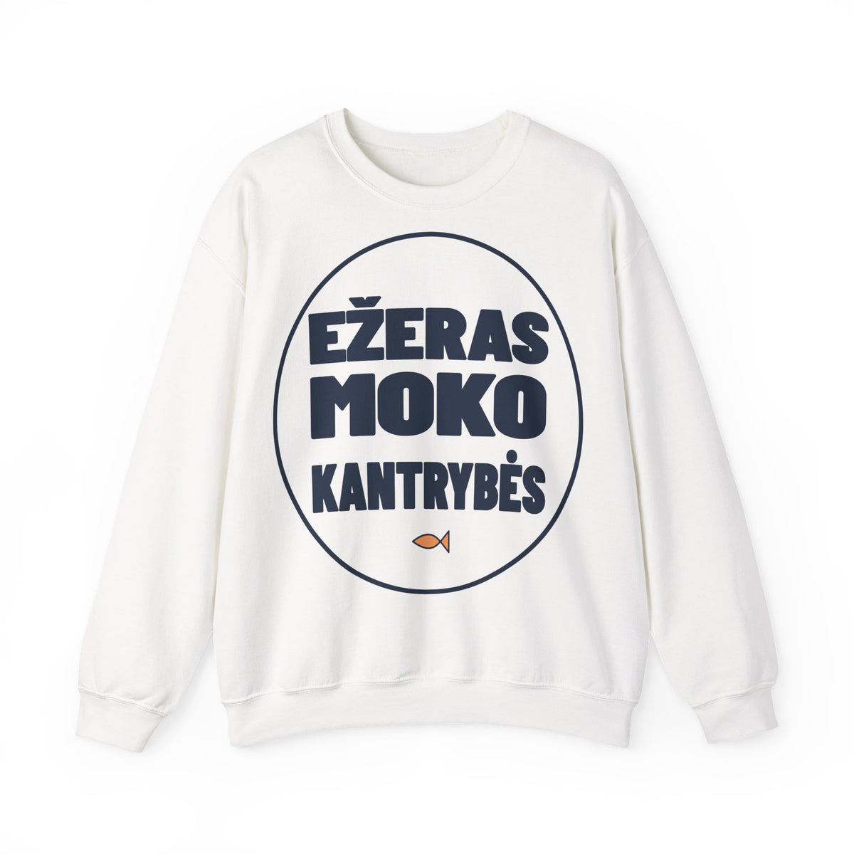 Ežeras moko kantrybės.