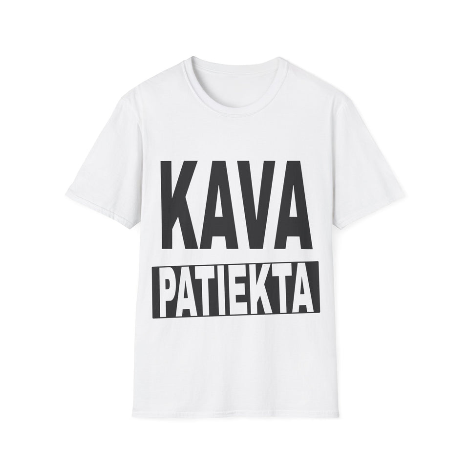 Kava patiekta.