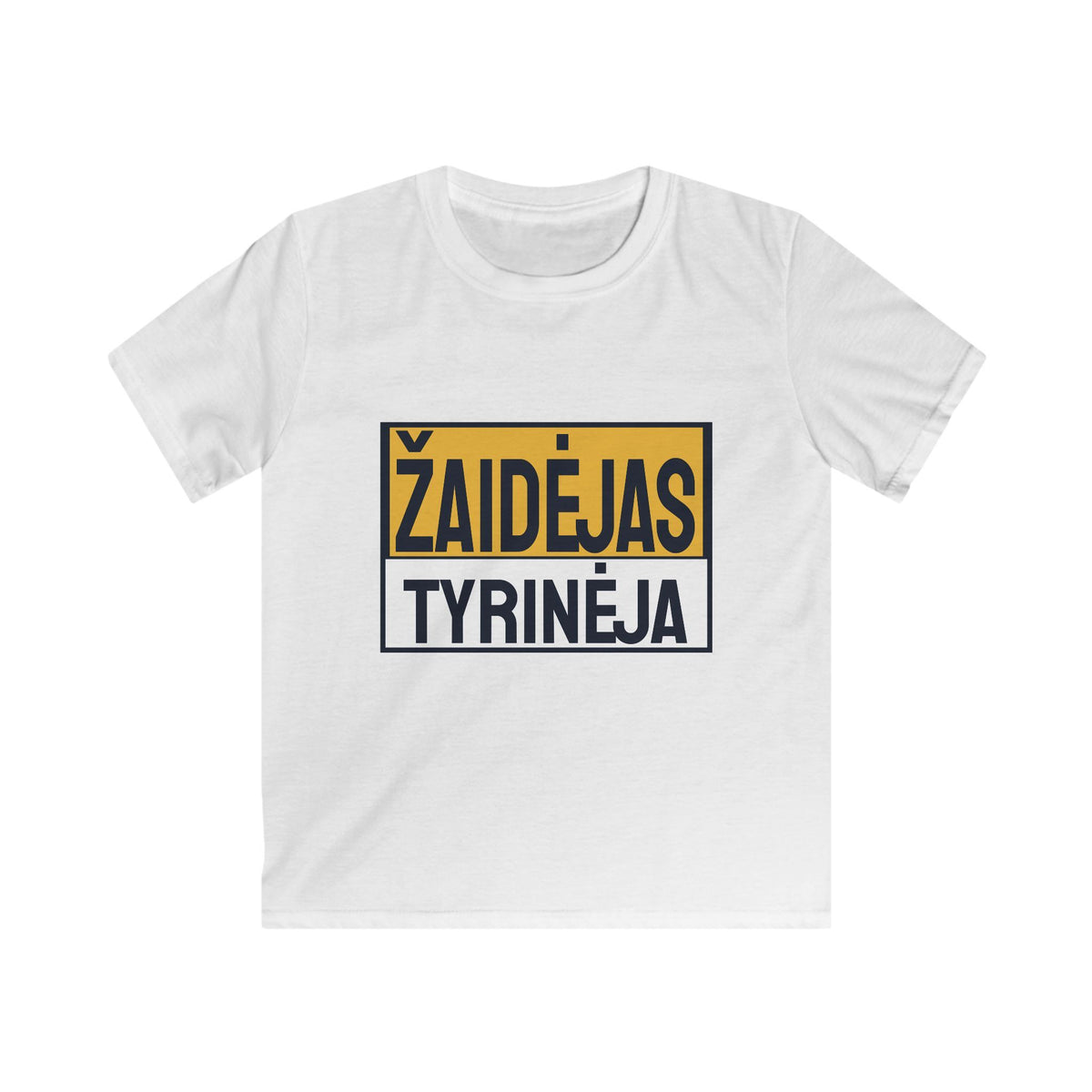 Žaidėjas tyrinėja.
