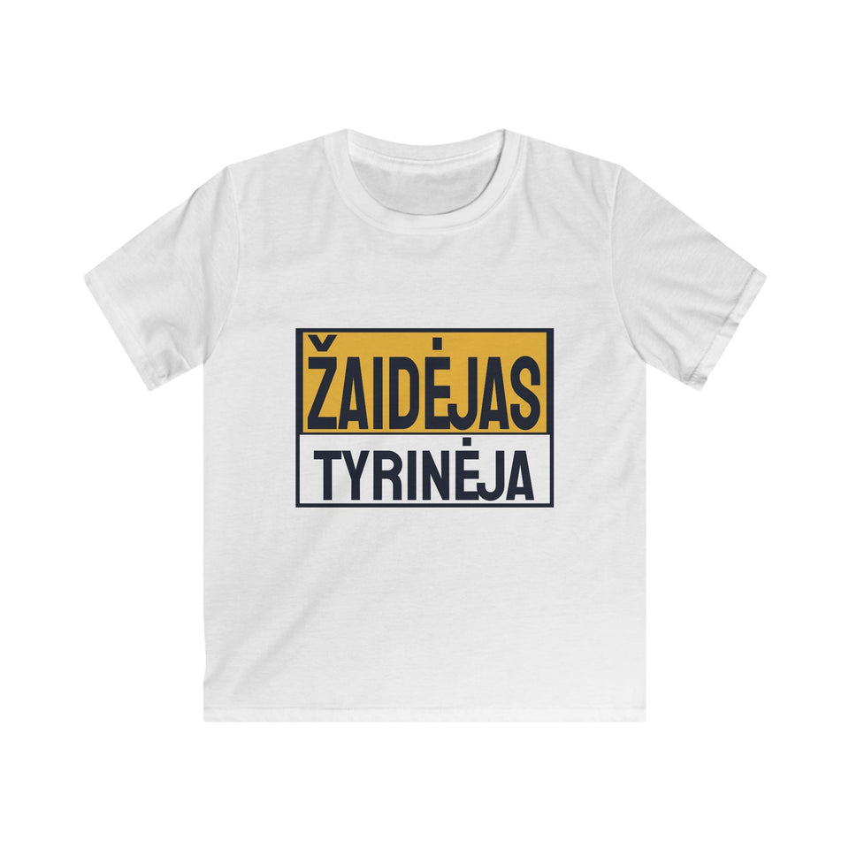 Žaidėjas tyrinėja.