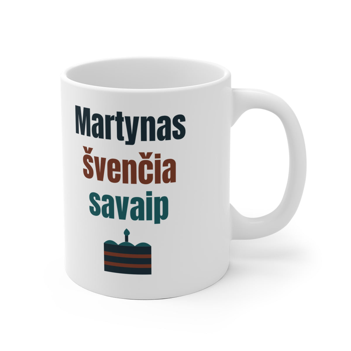 Martynas švenčia savaip