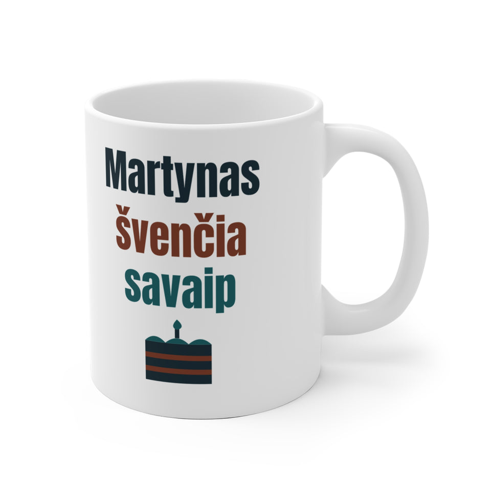 Martynas švenčia savaip