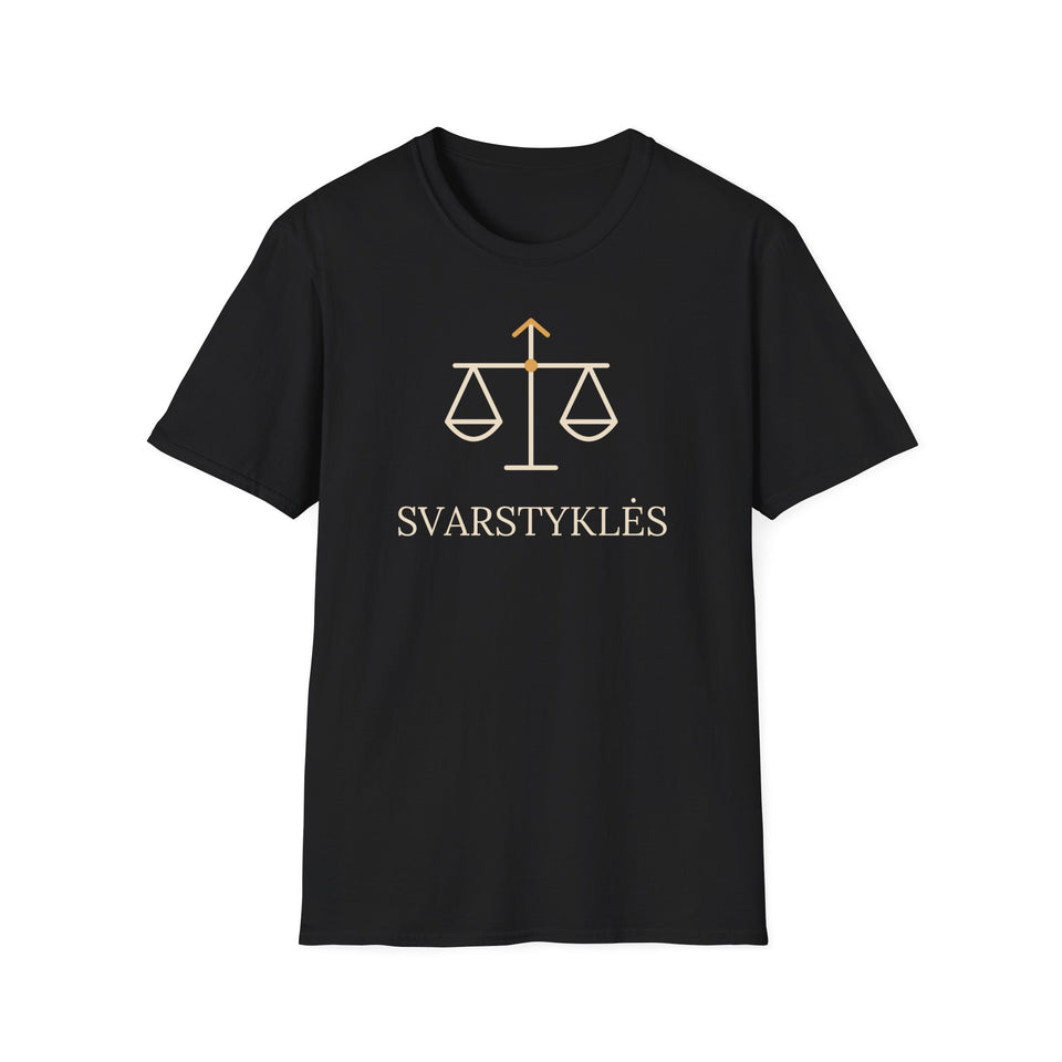 Svarstyklės – Juoda