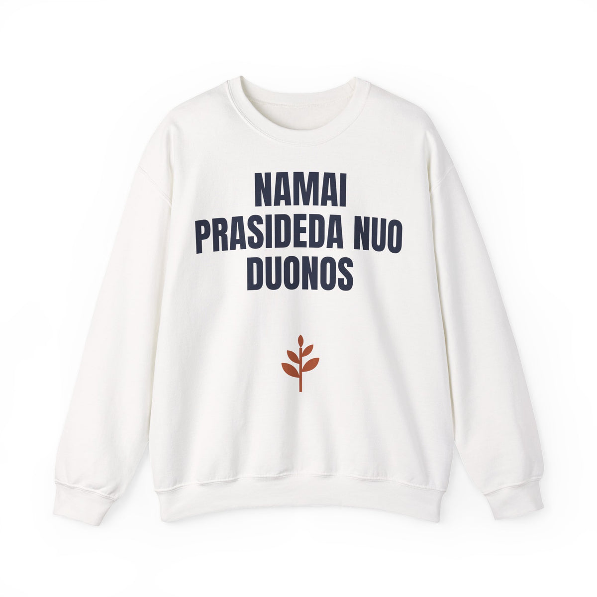 Namai prasideda nuo duonos — Džemperis, spaudos vaizdas