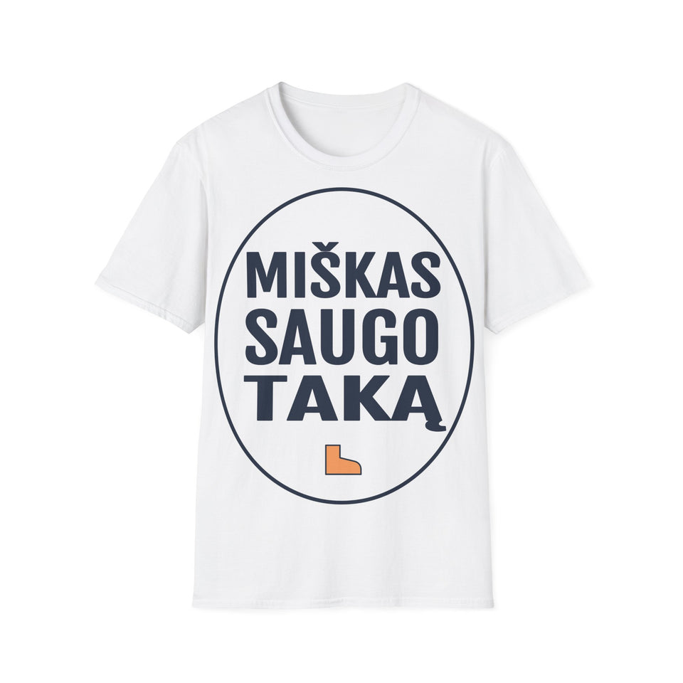 Miškas saugo taką.