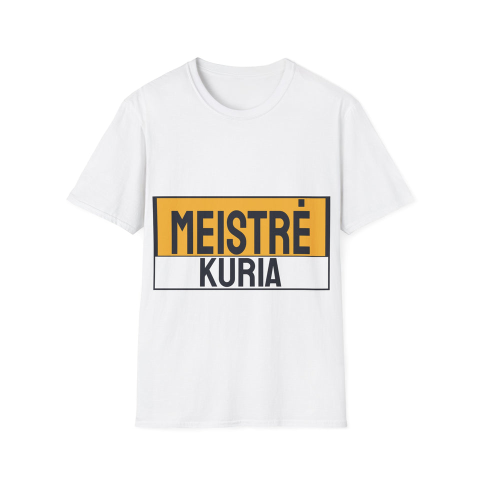 Meistrė kuria.