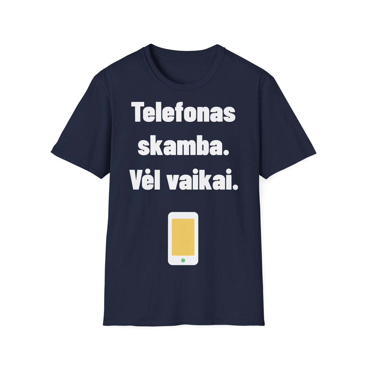 Telefonas skamba. Vėl vaikai.