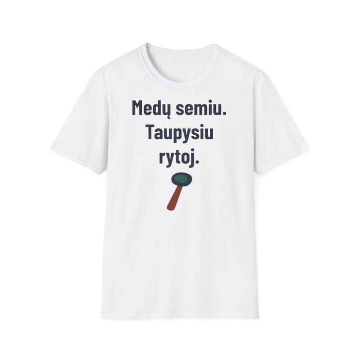 Medų semiu. Taupysiu rytoj.