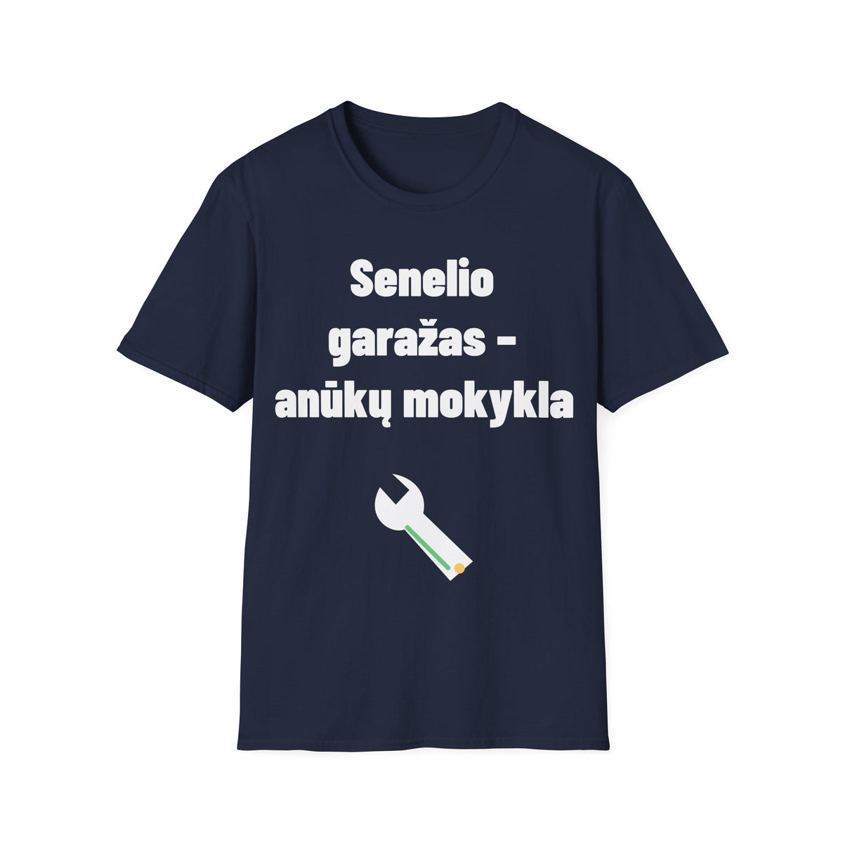 Senelio garažas – anūkų mokykla