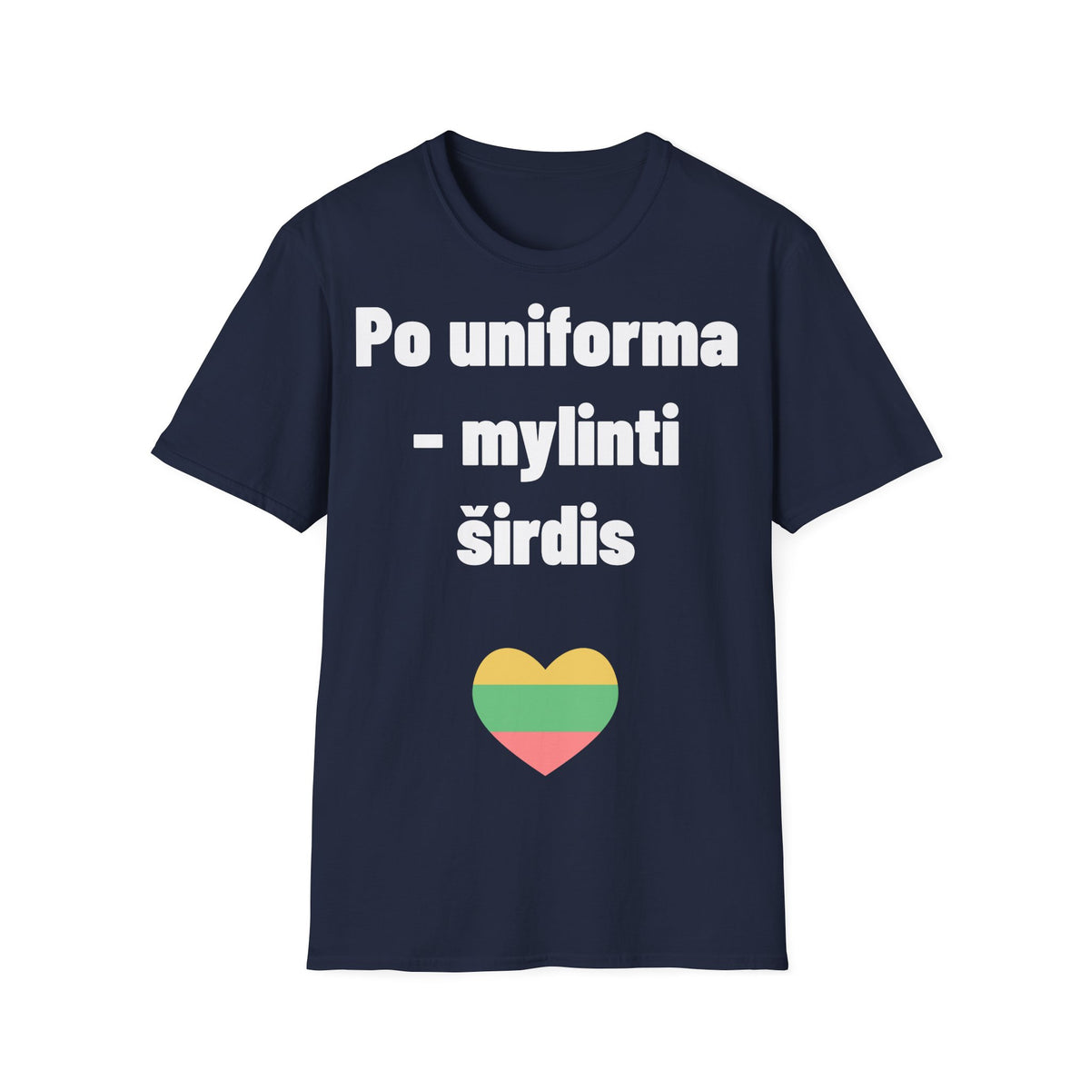 Po uniforma – mylinti širdis