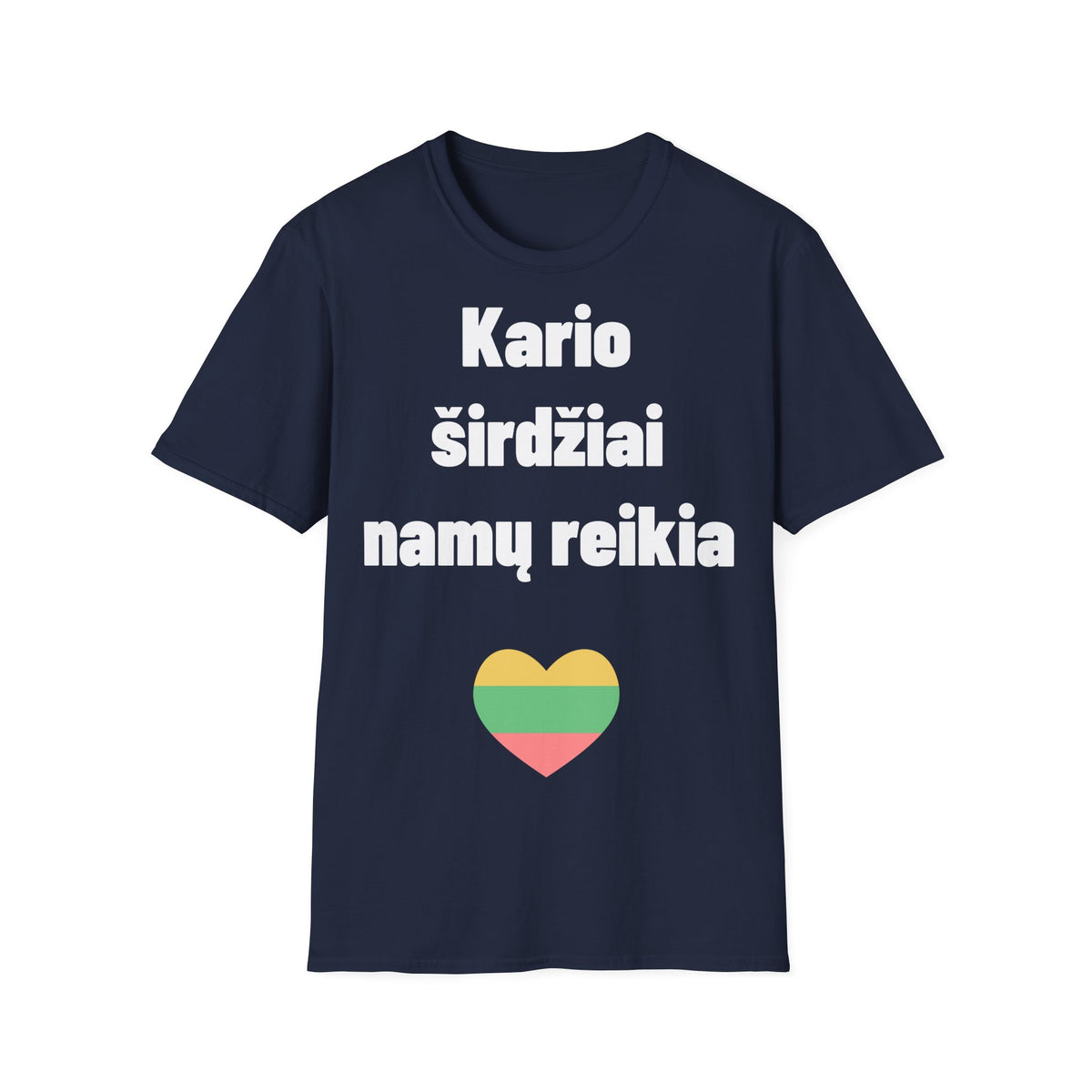 Kario širdis visada namuose
