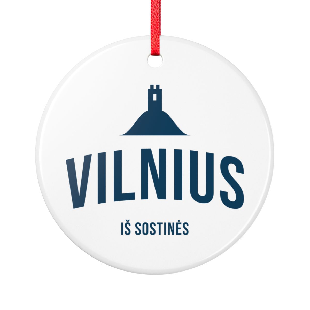 Kalėdinis žaisliukas „Vilnius“ – spaudos vaizdas