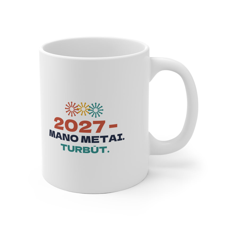 Puodelis „2027 – mano metai. Turbūt“