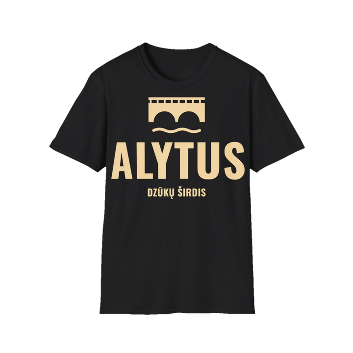 Marškinėliai „Alytus“ – juoda
