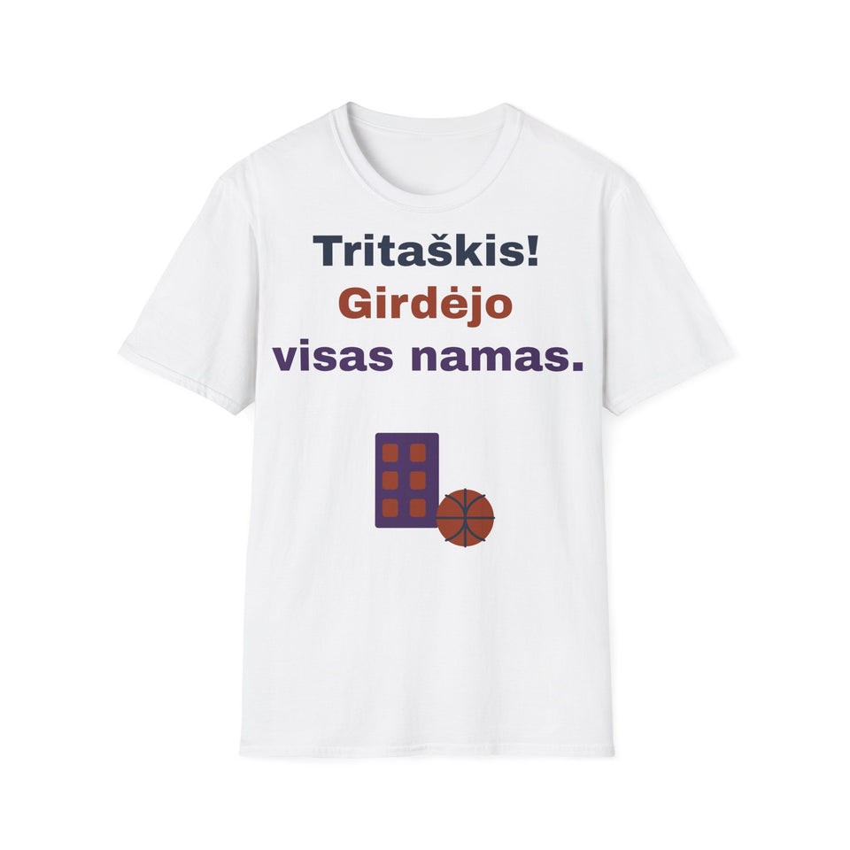 Tritaškis! Girdėjo visas namas.