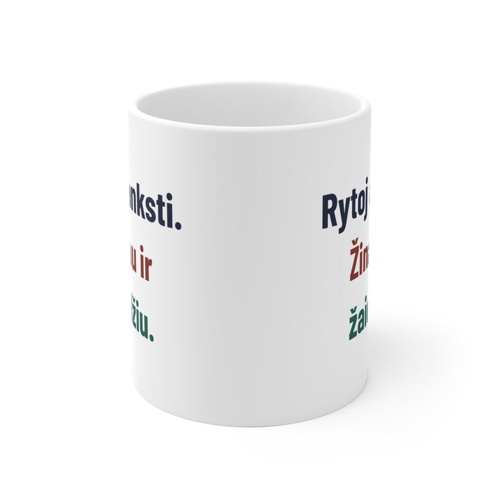 Rytoj anksti. Žinau ir žaidžiu.