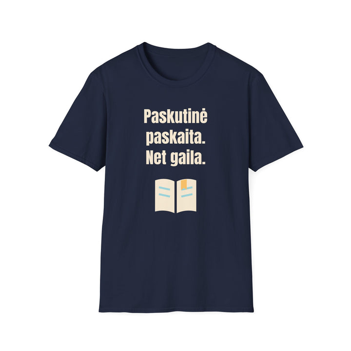 Paskutinė paskaita. Net gaila.