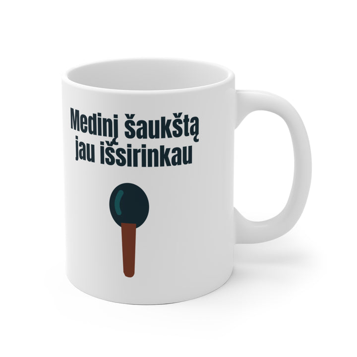 Medinį šaukštą jau išsirinkau