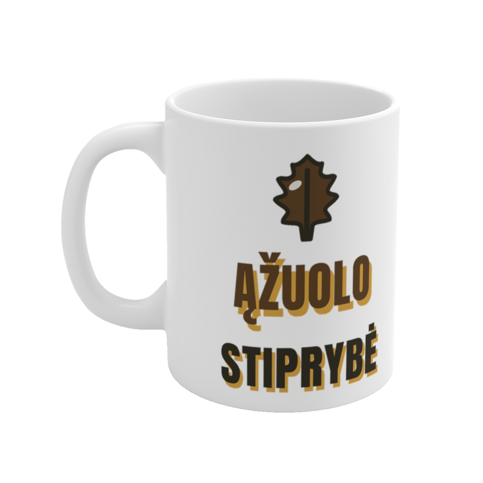 Puodelis „Ąžuolo stiprybė“ – vaizdas 2