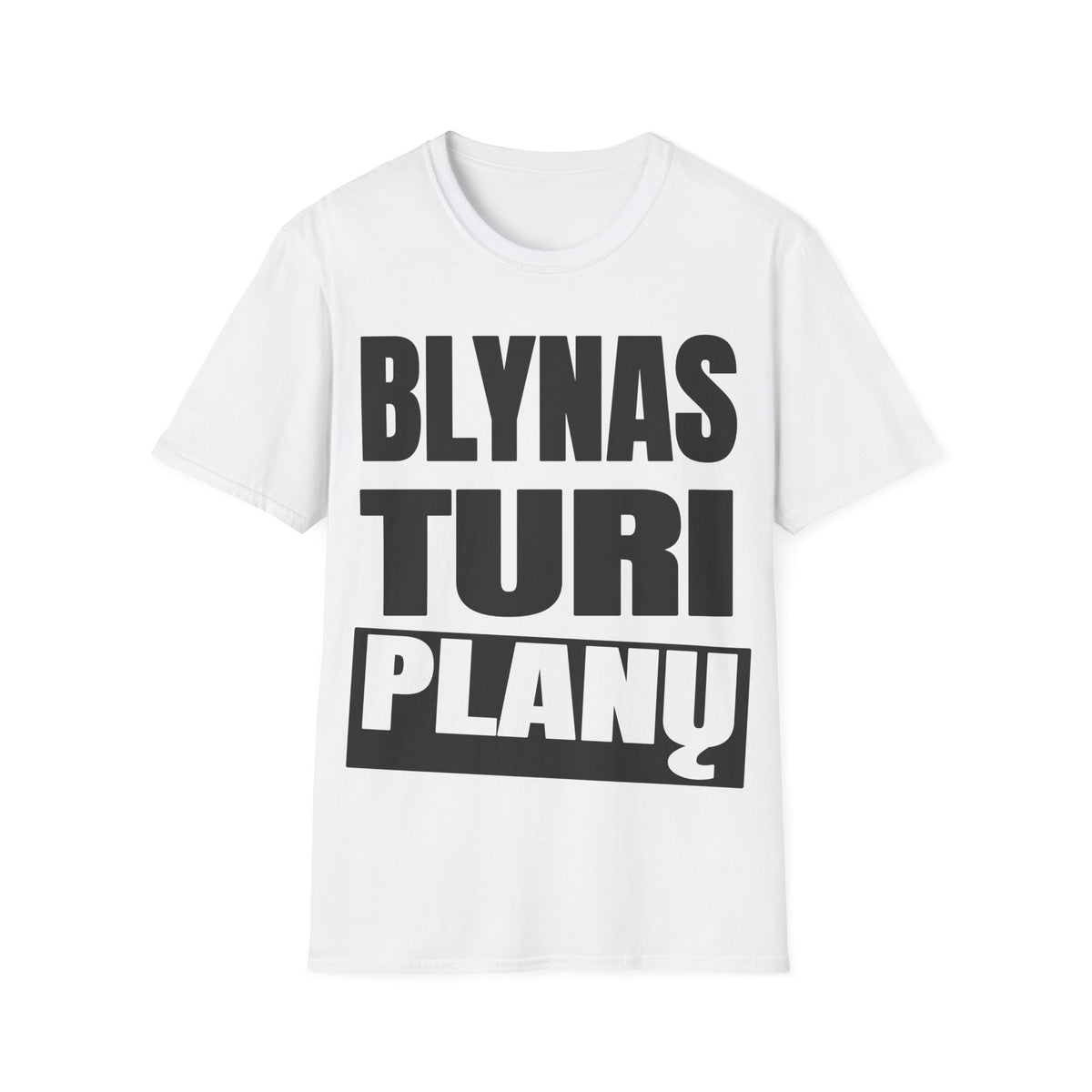 Blynas turi planų.