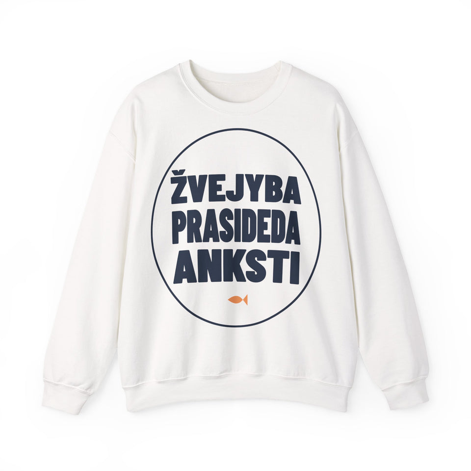 Žvejyba prasideda anksti.