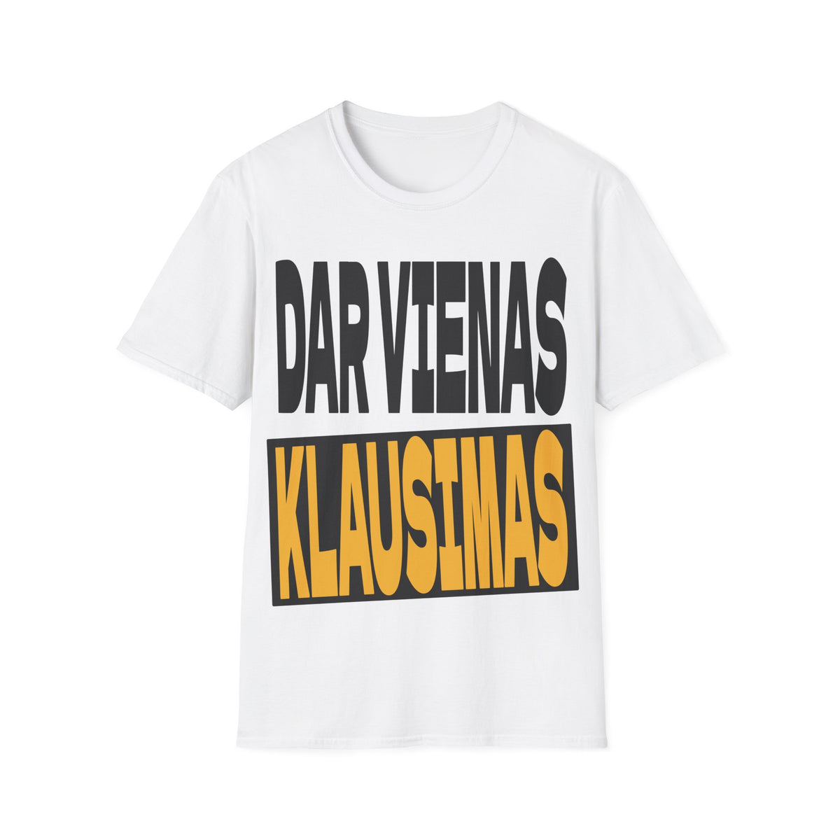 Dar vienas klausimas.
