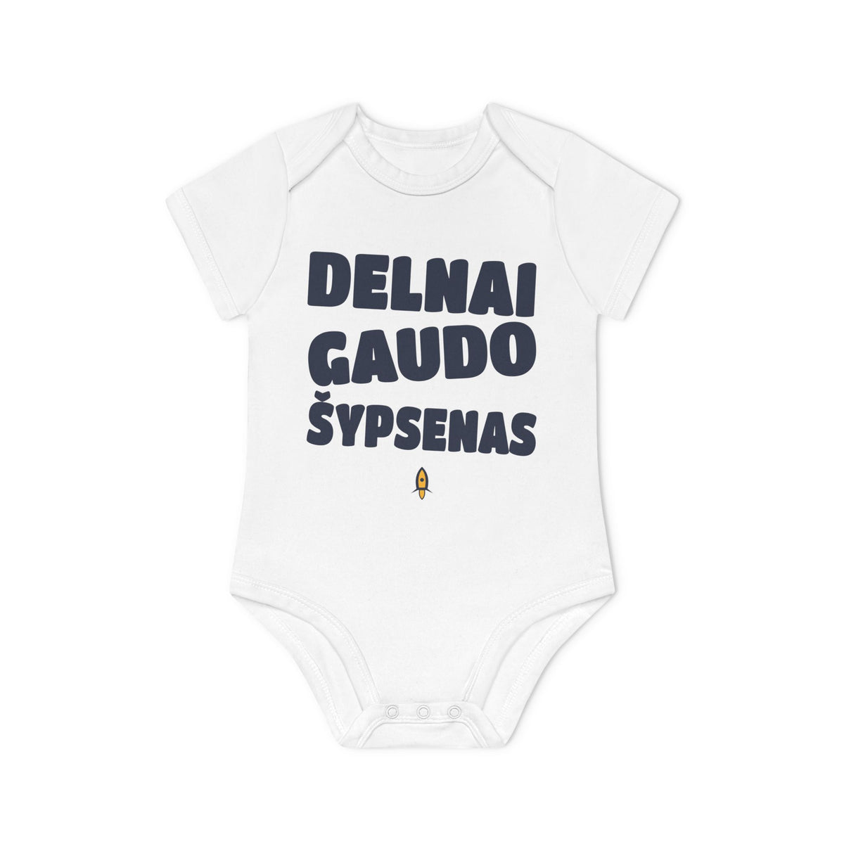Delnai gaudo šypsenas.