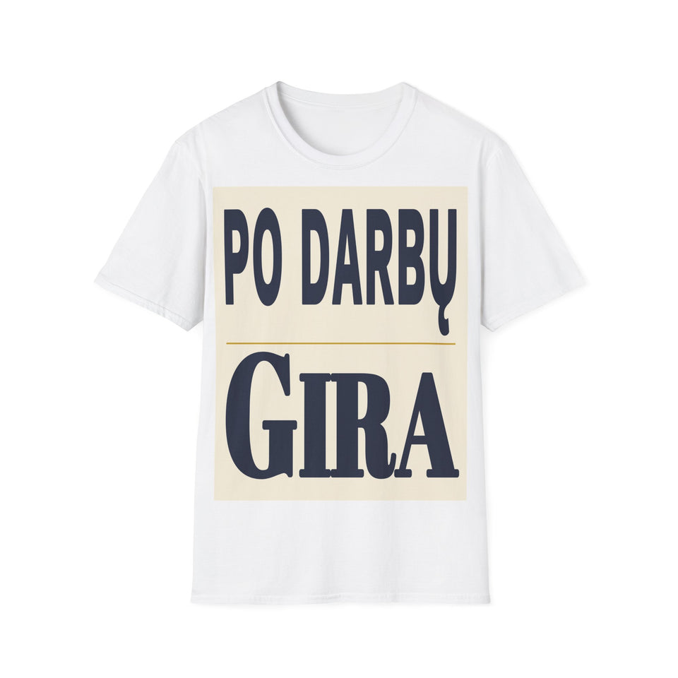 Po darbų – gira.