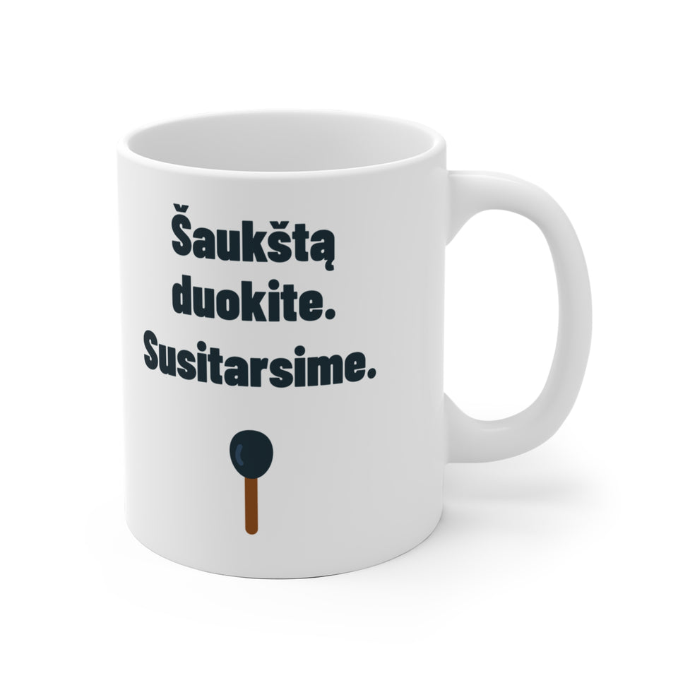 Šaukštą duokite. Susitarsime.