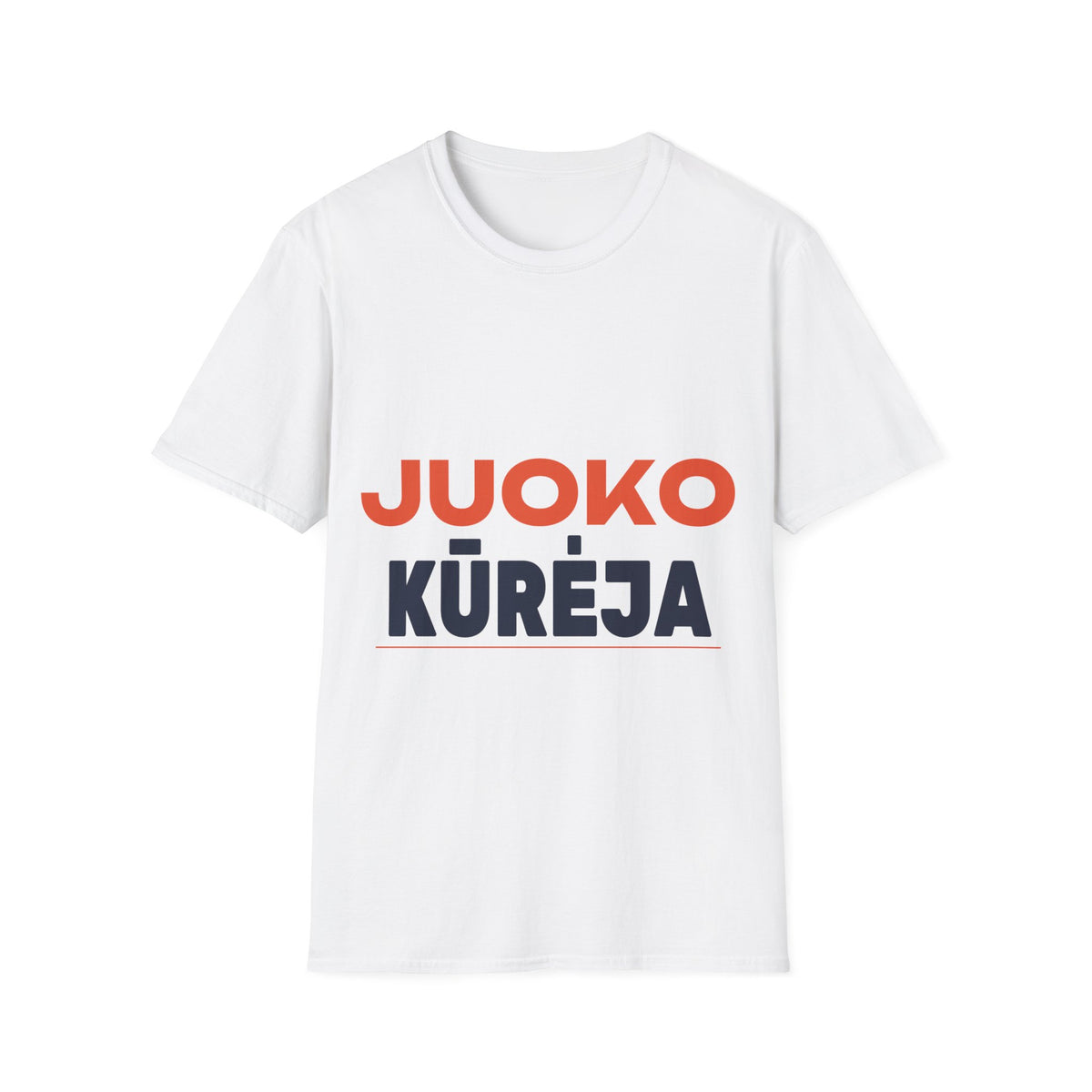 Juoko kūrėja.