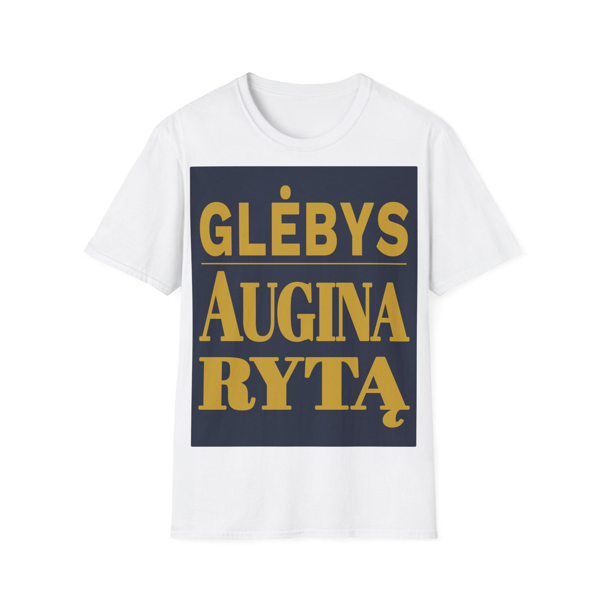 Glėbys augina rytą.