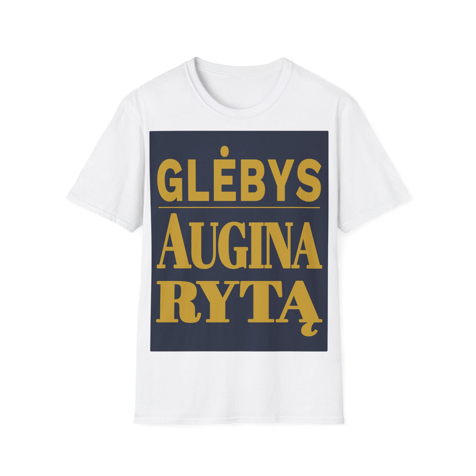 Glėbys augina rytą.