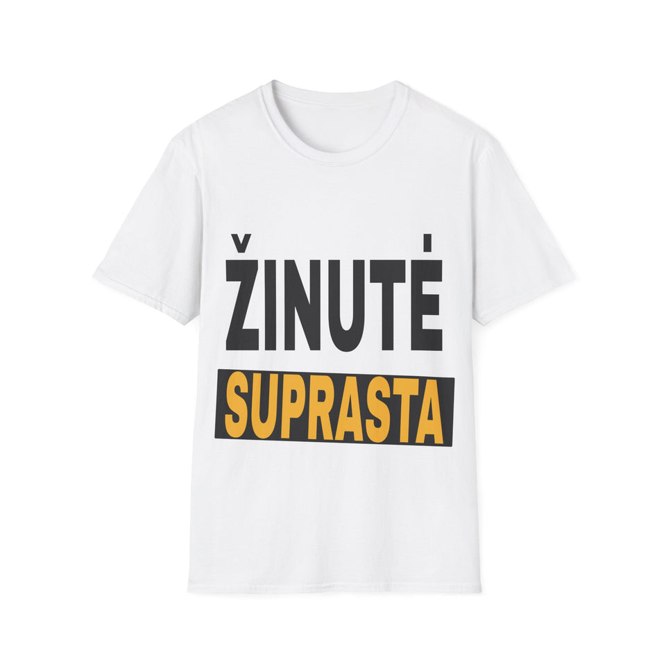 Žinutė suprasta.