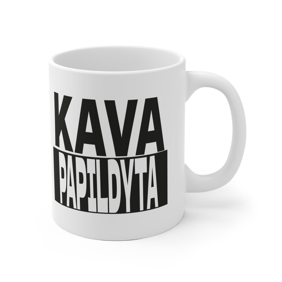 Kava papildyta.