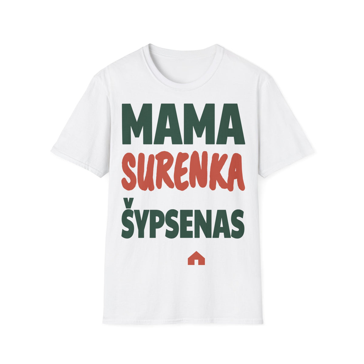 Mama surenka šypsenas.