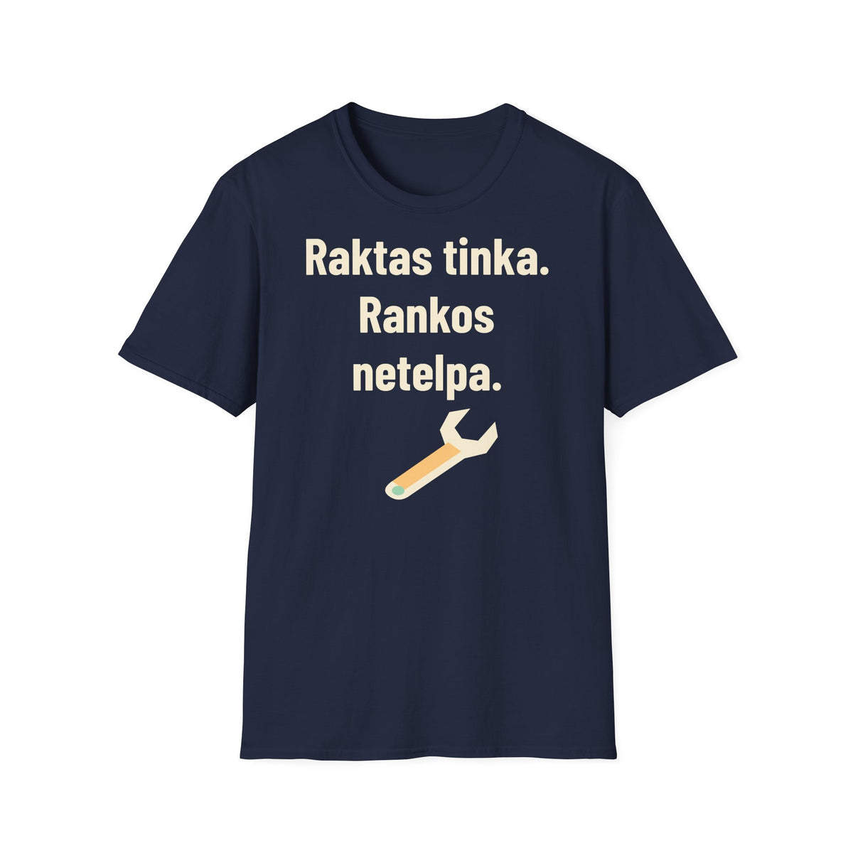 Raktas tinka. Rankos netelpa.