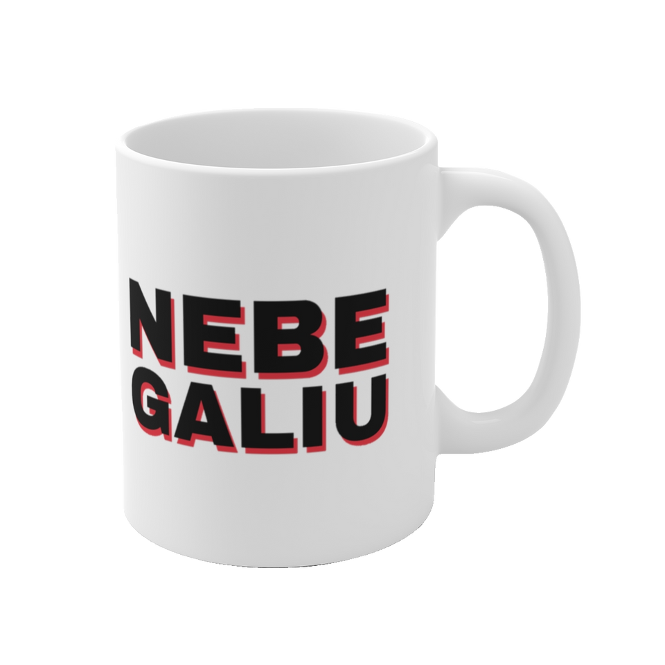Puodelis „Nebegaliu“ – vaizdas 1