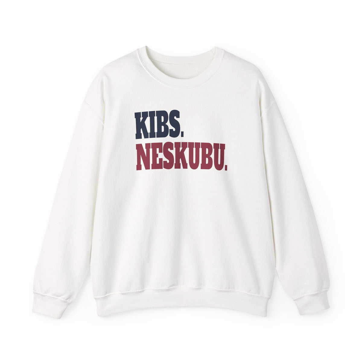 Džemperis be gobtuvo „Kibs. Neskubu.“ — gaminio maketas 1