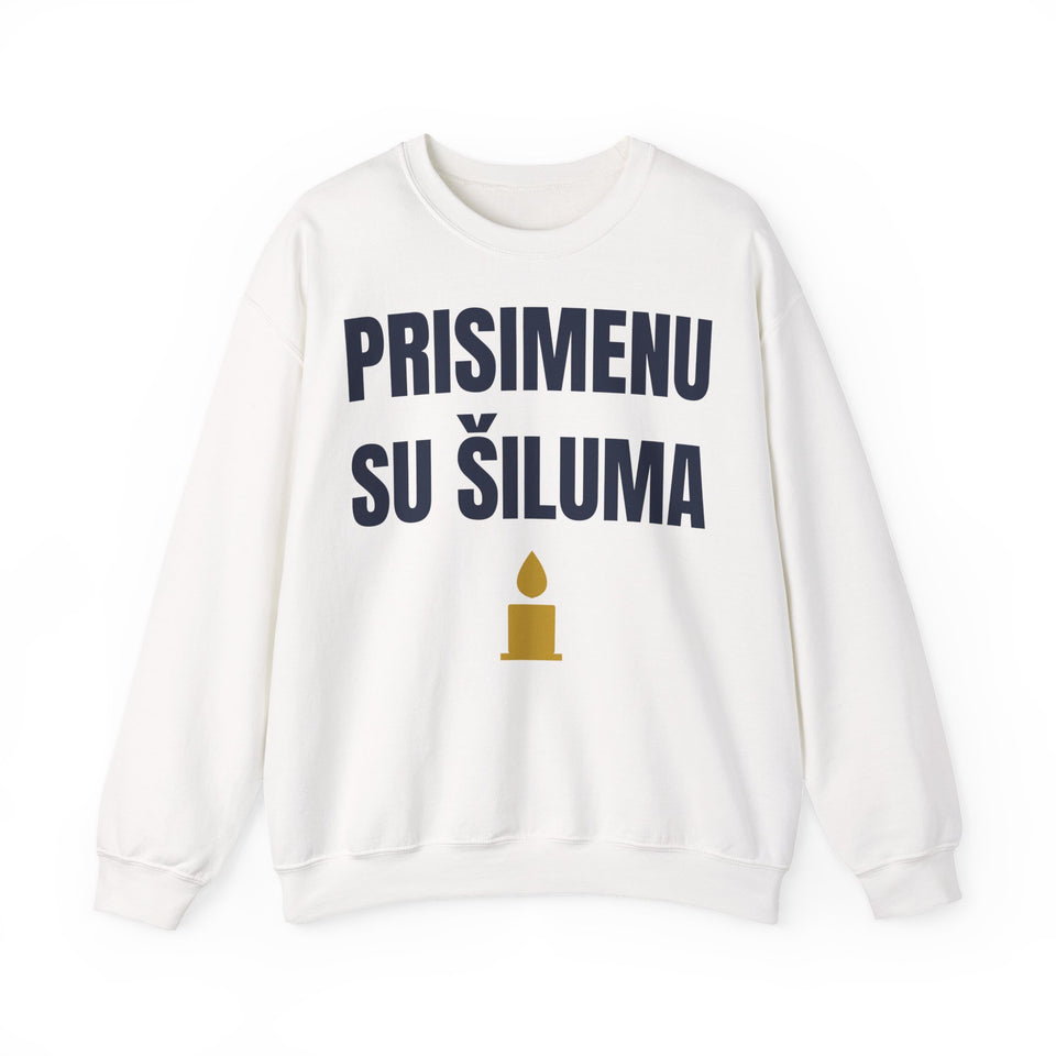 Prisimenu su šiluma — Džemperis, spauda priekyje