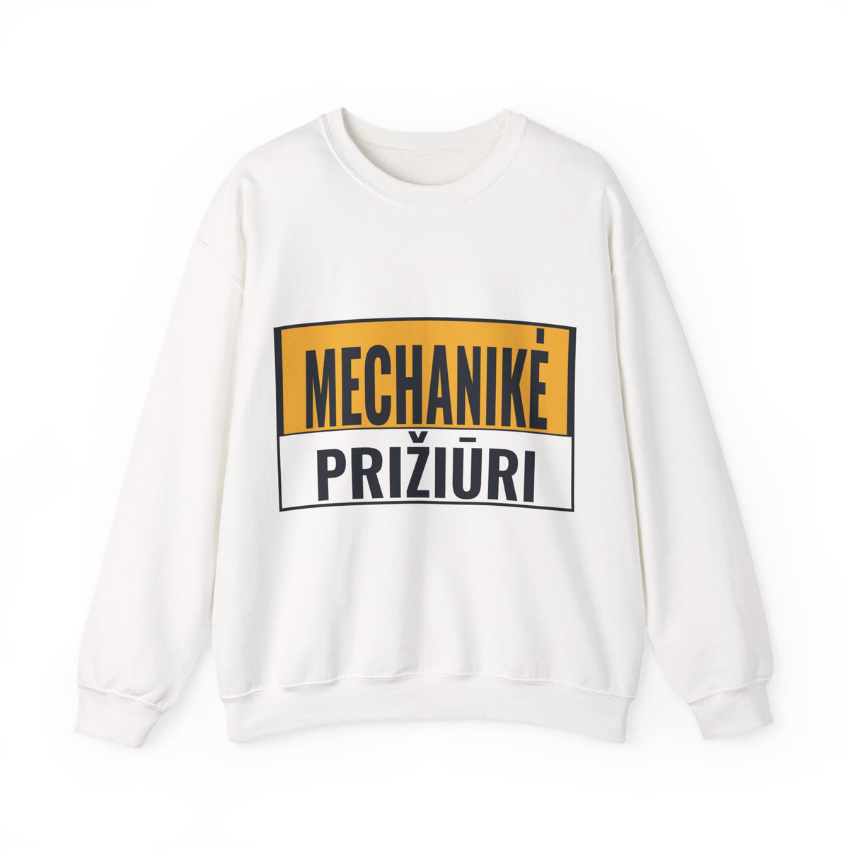 Mechanikė prižiūri.