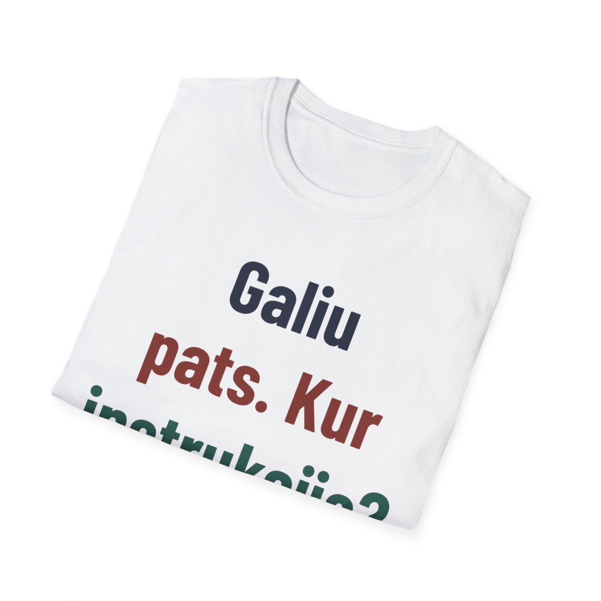 Galiu pats. Kur instrukcija?