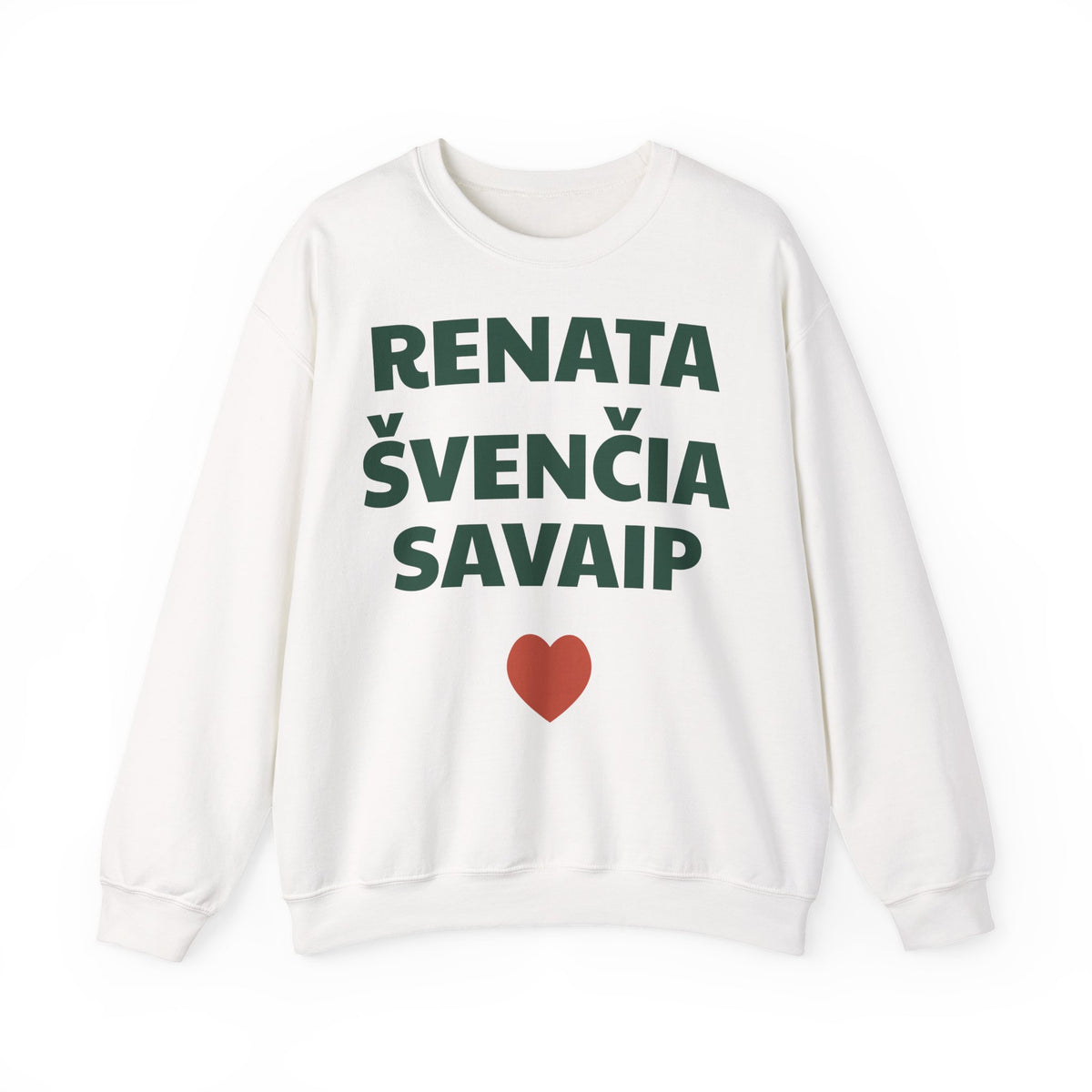 Renata švenčia savaip — Džemperis, spauda priekyje