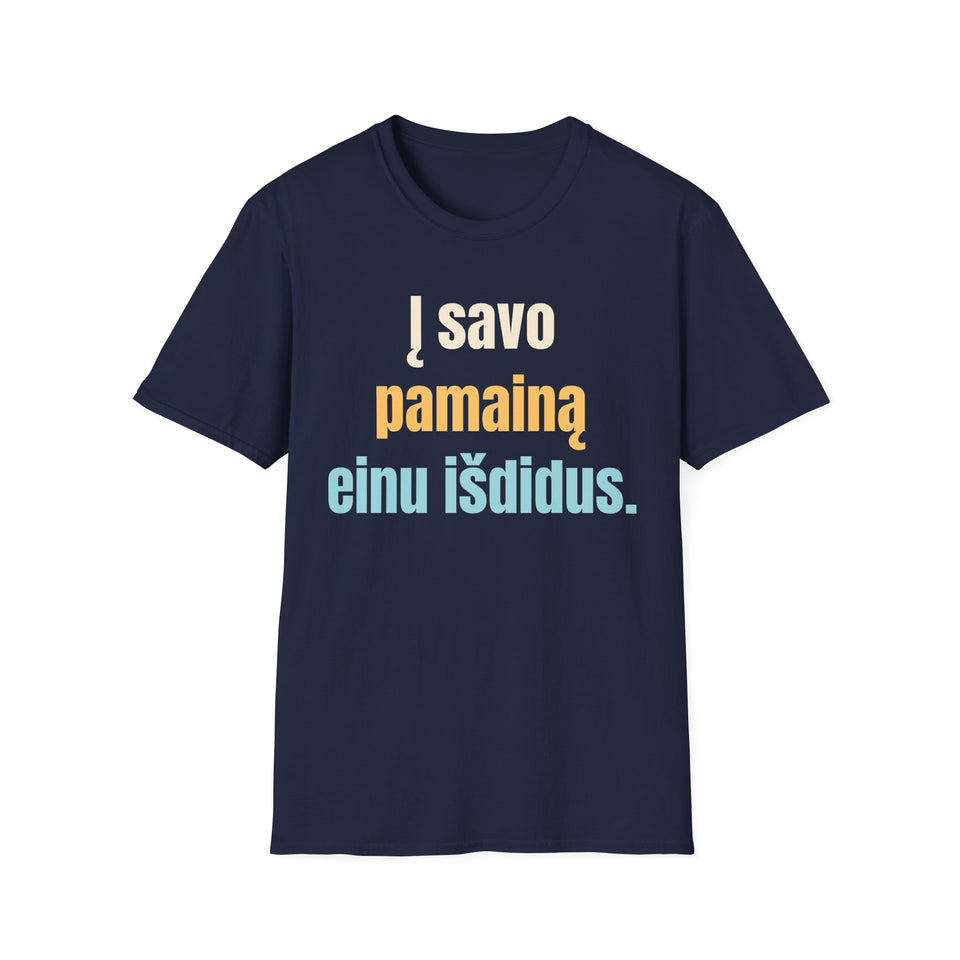 Į savo pamainą einu išdidus.