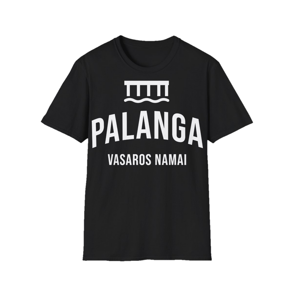Marškinėliai „Palanga“ – juoda