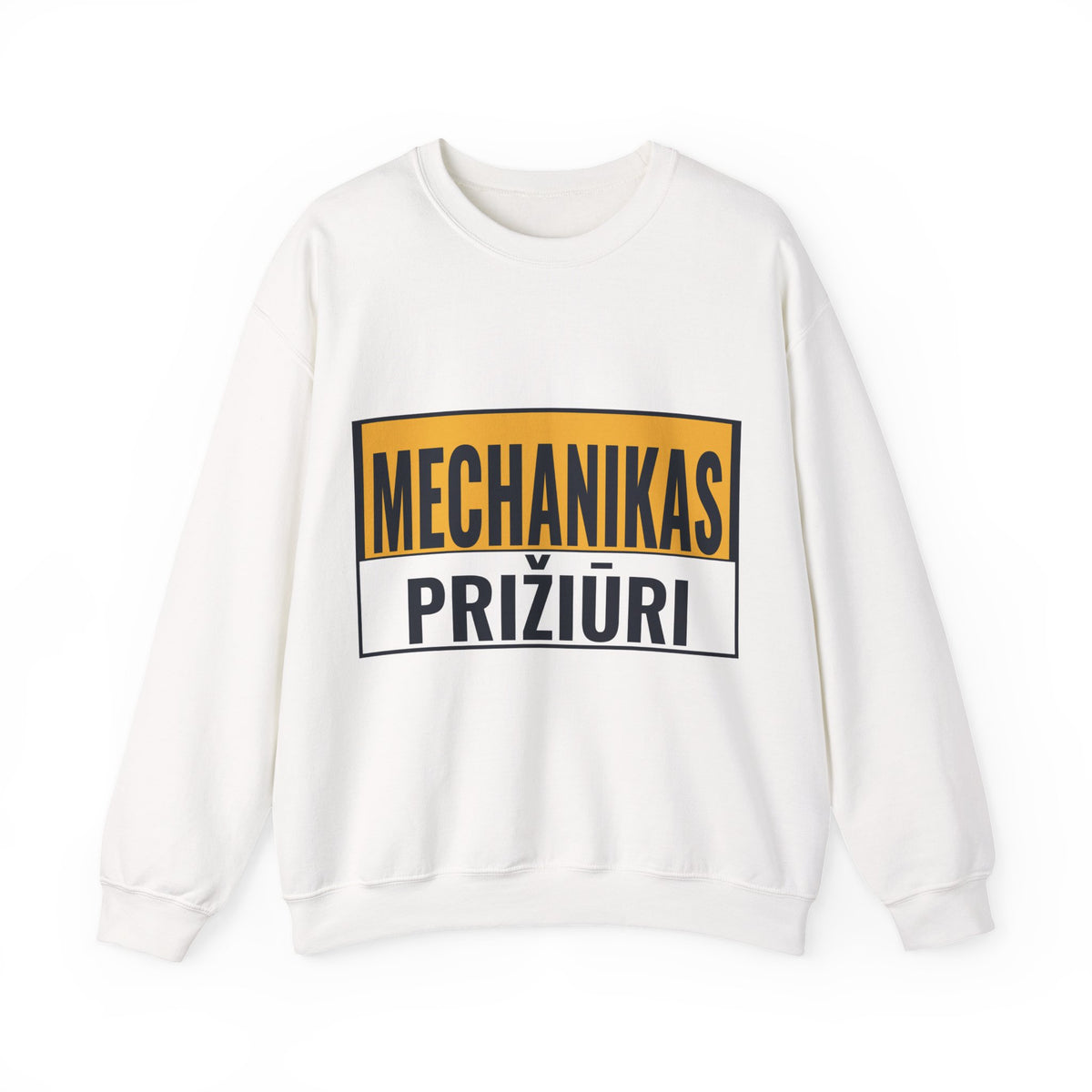 Mechanikas prižiūri.